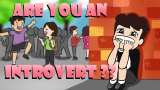 INTROVERT VS EXTROVERT  INTROVERT GIRL  PART 1  AKINOM  HINDI ANIMATION  ANIMATED STORY TIME [upl. by Naasar500]