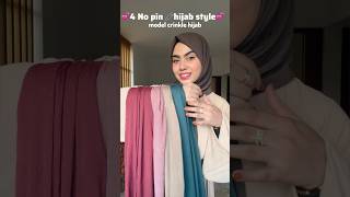 Cotton non slippery no pin hijab tutorial ‼️🧕🎀 hijabfashion hijabstyle hijabers hijabtutorial [upl. by Fifi]