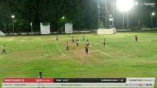 Live Cricket Match  Production C vs Maintenance B  15Jun24 0945 PM 12 overs  IDNCT24 INDIAN [upl. by Harwill]