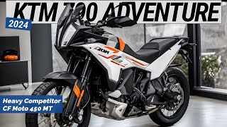 2024 NEW KTM 790 Adventure  Heavy Competitor CF Moto 450 MT [upl. by Nimsay712]