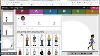 Adding Characters to your comic with Pixton [upl. by Eelahs]