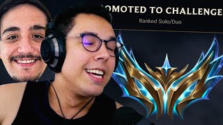 SE EU PEGAR CHALLENGER EU VOU DELETAR O LOL  ft BIELDOMAUL [upl. by Stockwell105]