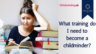 What training do I need to become a childminder [upl. by Ahsetel609]