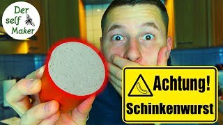 Schinkenwurst selber machen  Geflügelwurst selber machen  Brühwurst selber machen  Der self Maker [upl. by Freudberg]