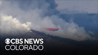 Live Coverage Colorado wildfire burning in Larimer County grows quickly evacuations in place [upl. by Einahpets]