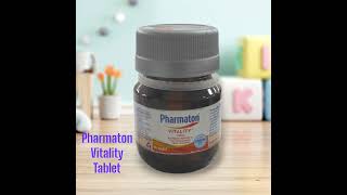 Pharmaton Vitality tablet Ne işe yarar ve özellikleri [upl. by Onateag765]