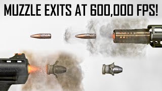 Ultimate Slow Mo Muzzle Exit Compilation  Ballistic HighSpeed [upl. by Wylde]