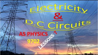 ELECTRICITY amp DC CIRCUITS Lesson 7 AS Physics 9702gcse examphysicseducational kirchhoffslaw [upl. by Yanttirb]