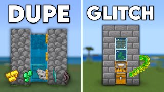 TOP 5 Glitches in 121 Minecraft Bedrock Edition Latest Working [upl. by Canale713]