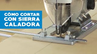 ¿Como cortar con sierra caladora [upl. by Nilam]