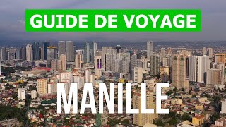 Ville de Manille en 4k Philippines et Manille à visiter [upl. by Haleemaj]