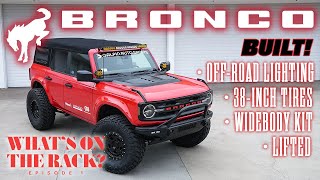 Widebody BRONCO on 38s  Whats On The Rack E001  Galpin Auto Sports [upl. by Eneloj647]