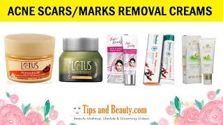 10 Best Acne Scar Removal Creams in India with prices [upl. by Eadwine]