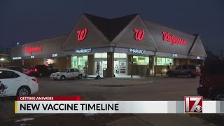 Walgreens begins spacing 2nd Pfizer doses 3 weeks apart [upl. by Tracee]