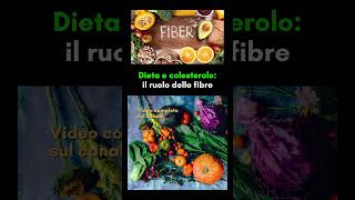 Colesterolo e dieta il ruolo della fibra vegetale [upl. by Auqinihs402]