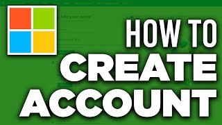 How to Create a New Microsoft Account 2024  Full Guide [upl. by Ecad]