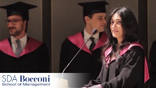 Commencement Speech 2012  FullTime MBA  SDA Bocconi [upl. by Lilla]