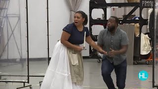 Behind the Scenes at Rehearsals for the Houston Grand Operas World Premiere Season Opener quotInt [upl. by Chuch999]