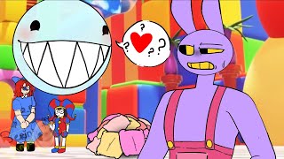 Bubble Kiss Jax  The Amazing Digital Circus  Hi Jax Can I Kiss You meme  FUNNY ANIMATION [upl. by Gabel]