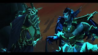 A Traitors Due Helya vs Primus Cinematic  91 Chains of Domination World of Warcraft Shadowlands [upl. by Ybbob]