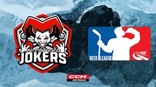 Jetspeed Jokers vs Super Tacks Tigers  C2  16th March  IceHQ Beer League ice hockey [upl. by Evot]