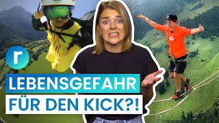 Sport extrem Warum riskieren sie ihr Leben I reporter [upl. by Ruosnam]