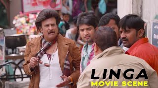 Lingaa comedy scenes  Rajinikanth  Anushka Shetty  Sonakshi Sinha [upl. by Ceil]