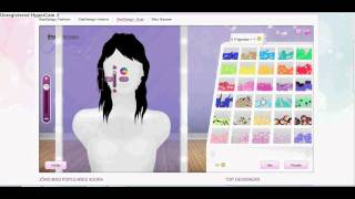 Stardoll  Stardesign Jewerly Hair Tutorial [upl. by Peder248]