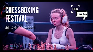 Chessboxing  Chox Con24  Live Stream [upl. by Ynnahc]