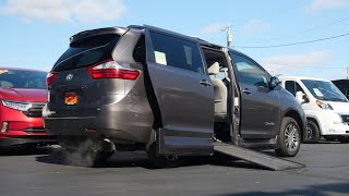 2019 Toyota Sienna  BraunAbility SideEntry Mobility  30877AT [upl. by Nabois156]