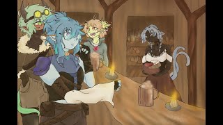 SPEEDPAINT Trip to the tavern🍺 [upl. by Nador962]