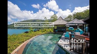 Constance Ephelia Resort  Mahe Seychelles  Junior Suite Room Tour  4K [upl. by Nylkcaj]