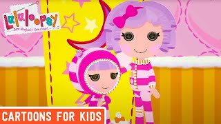 Blanket Featherbed Sleepwalks  Lalaloopsy Clip  Cartoons for Kids [upl. by Yhprum]