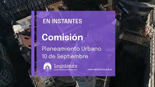 Comisión de Planeamiento Urbano 10 de septiembre 2024 [upl. by Bivins783]