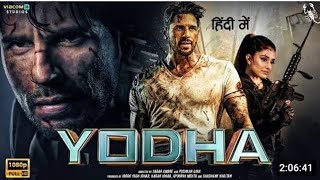 YODHA Action Movie  Sidharth Malhotra Disha Patani and Raashii Khanna  Army Hijack film yodha [upl. by Hultin518]