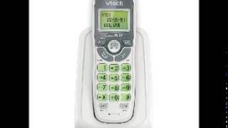 Vtech cordless phone VTech CS6114 DECT 6 0 Cordless Phone with Caller ID Call Waiting White with 1 [upl. by Kielty]