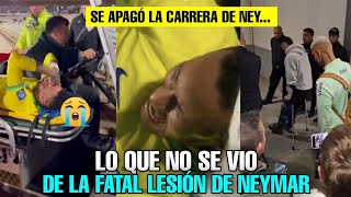 Grave lesión de Neymar se rompe el cruzado y el menisco I MARCA [upl. by Aiyot75]