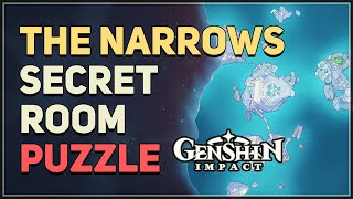 The Narrows Secret Room Luxurious Chest Puzzle Genshin Impact [upl. by Young126]