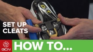 How To Set Up Cleats For Clipless Pedals [upl. by Keon279]