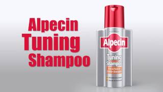 TuningShampoo – das schwarze CoffeinShampoo  Alpecin [upl. by Eicnan193]