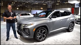 Is the 2025 Hyundai Tucson NLine a BETTER new sport SUV than a Toyota RAV4 XSE [upl. by Emmit502]