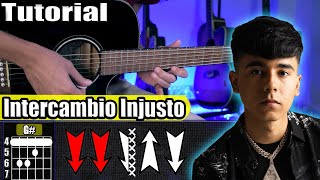 Intercambio Injusto  Ivan Cornejo  Guitarra  TUTORIAL  Acordes [upl. by Ail513]