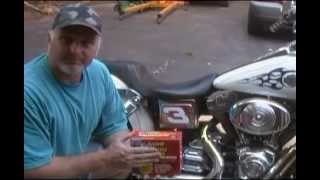 How to Replace a battery in a Harley Davidson [upl. by Bloch34]