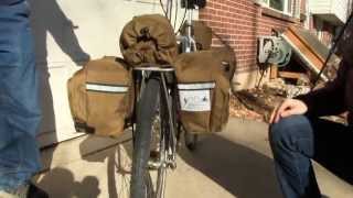 Convert a Backpack to Panniers  Richard Jones Convertible Backpacks [upl. by Jeremias]