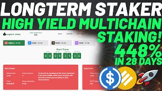 LONGTERM STAKER LAUNCHING SOON High Yield Multi Chain Stablecoin Staking USDC BUSD AVAX BNB FTM [upl. by Elad]