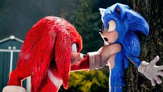 SONIC THE HEDGEHOG 2  Knuckles vs Sonic Fight 2022 [upl. by Tcideneb734]