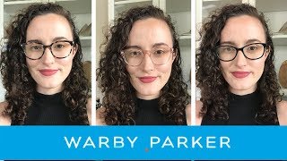 Warby Parker TryOn Haul  Percey  Sullivan  Lucy  Daisy  Maeve [upl. by Christabelle]