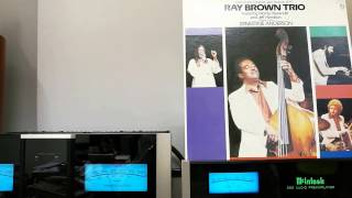 Ray Brown Trio featuring Ernestine Anderson  Georgia On My Mind [upl. by Lainahtan]