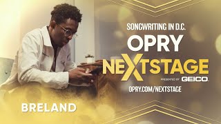 BRELAND  Songwriting In DC  Opry NextStage [upl. by Ynohtnad]