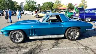 1966 METALLIC TEAK CHEVROLET CORVETTE STING RAY HARDTOP CONVERTIBLE FOR SALE [upl. by Belinda743]